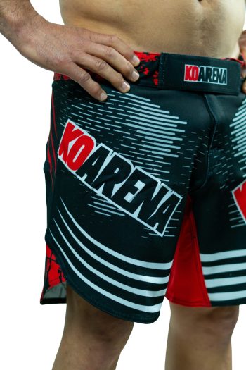 Pantalones cortos de deporte para hombre con la bandera de Brasil Jiu Jitsu  de forro polar negro